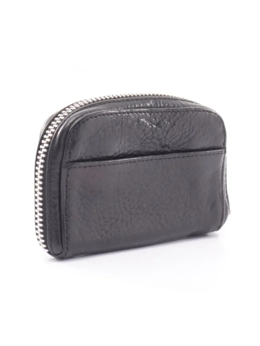 Chrome Hearts Coin Purse Single Fold Wallet Leather